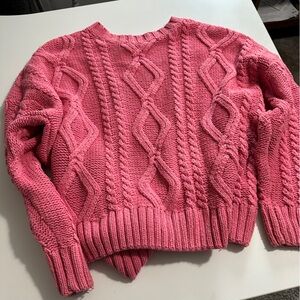 Prince Polly Women's Sweater in Vibrant Pink